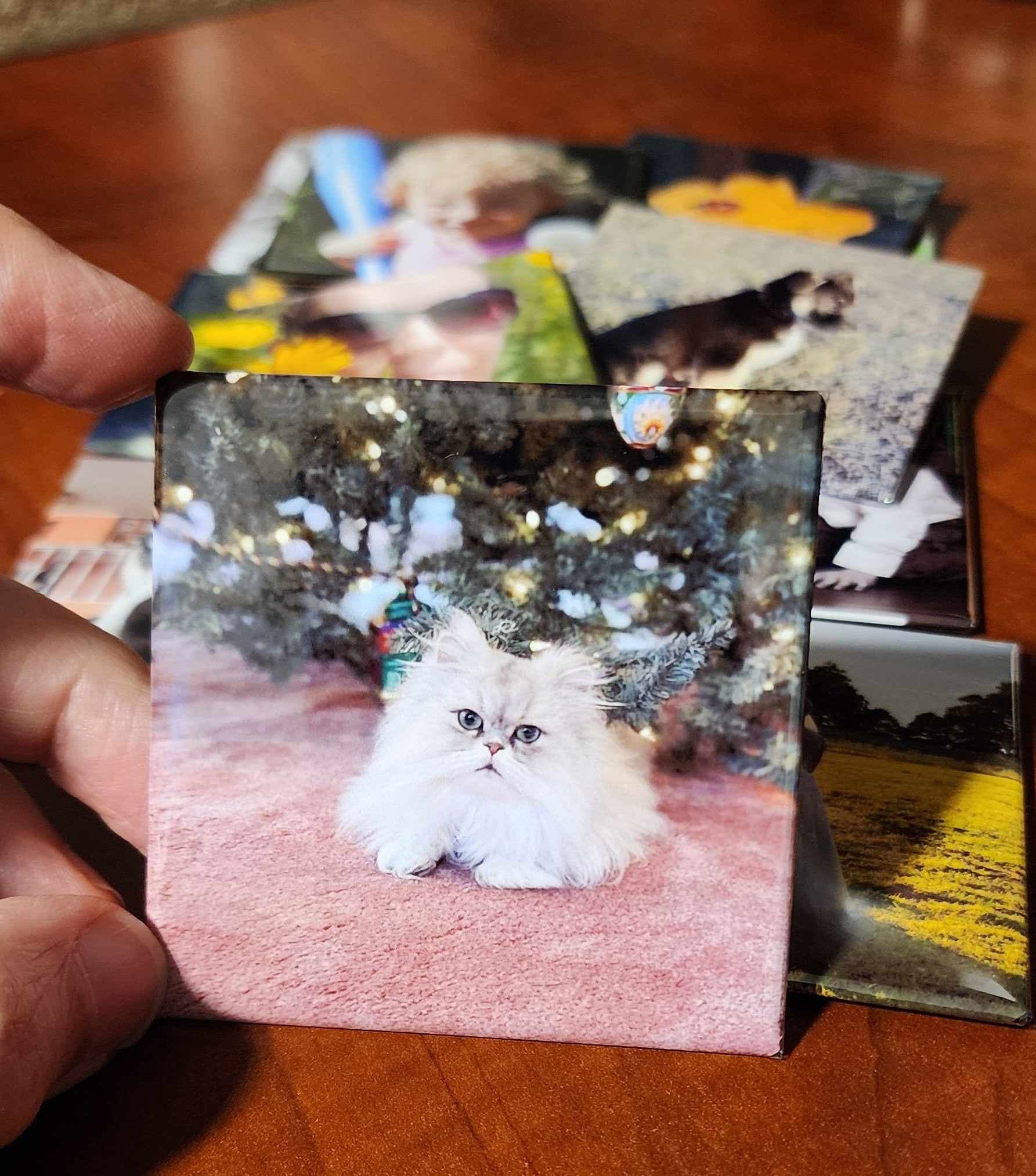 Custom Square Photo Magnet 1