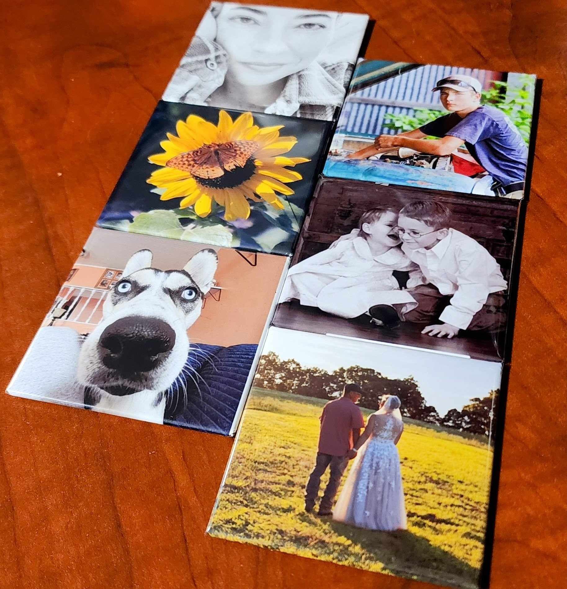 Custom Square Photo Magnet 2
