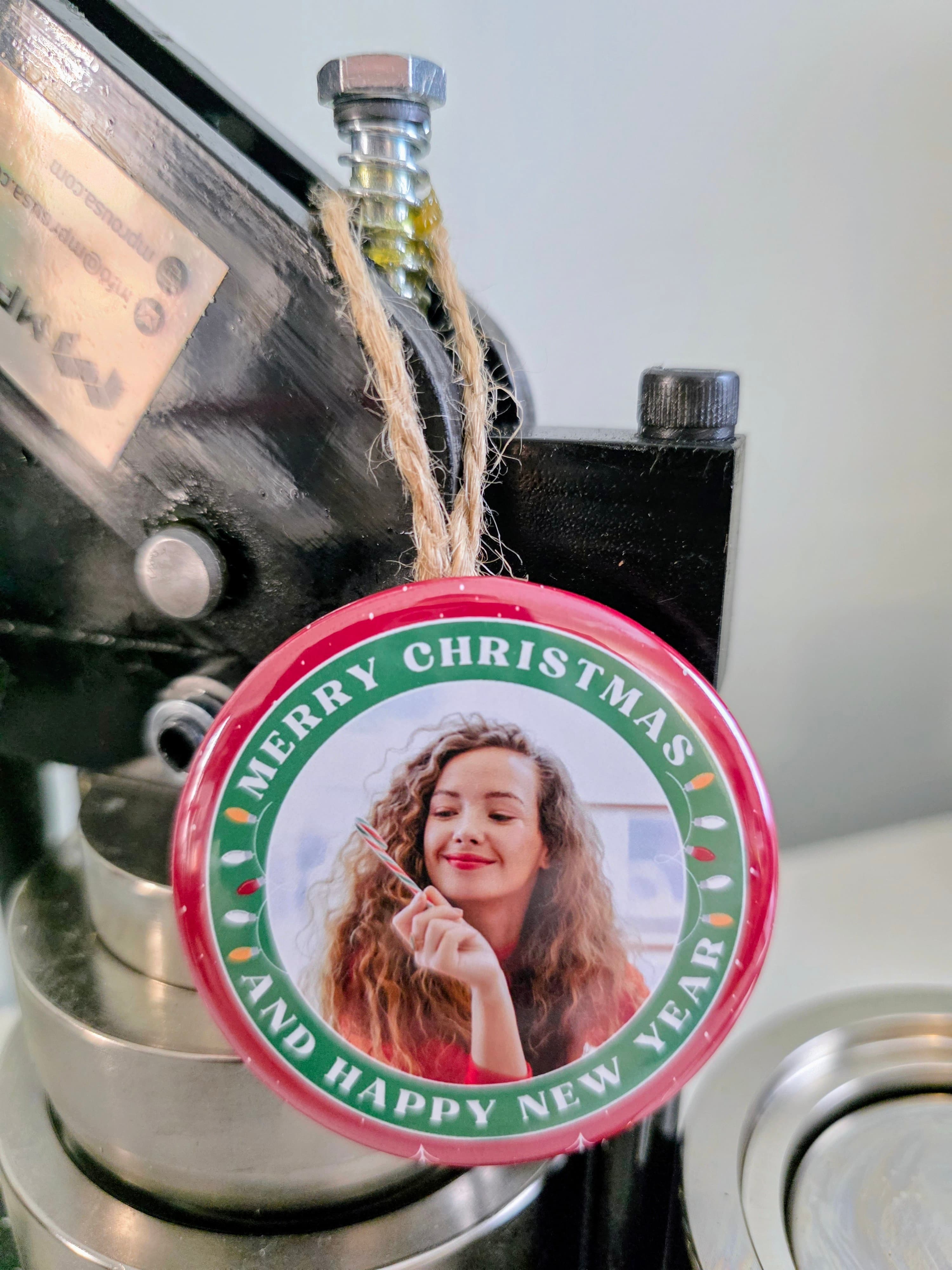 Custom Photo Christmas Ornament