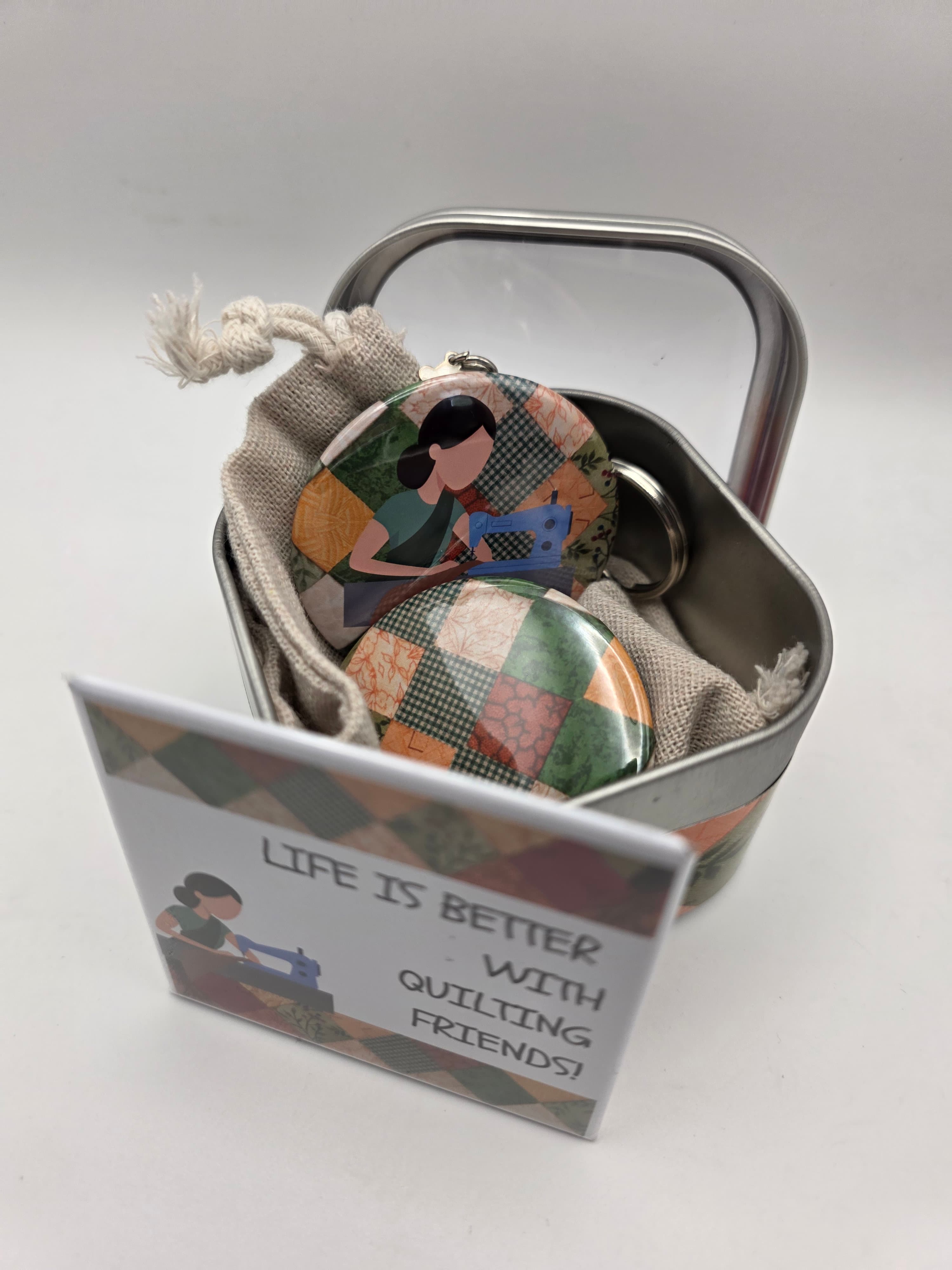 Quilting Friends Gift Tin 3