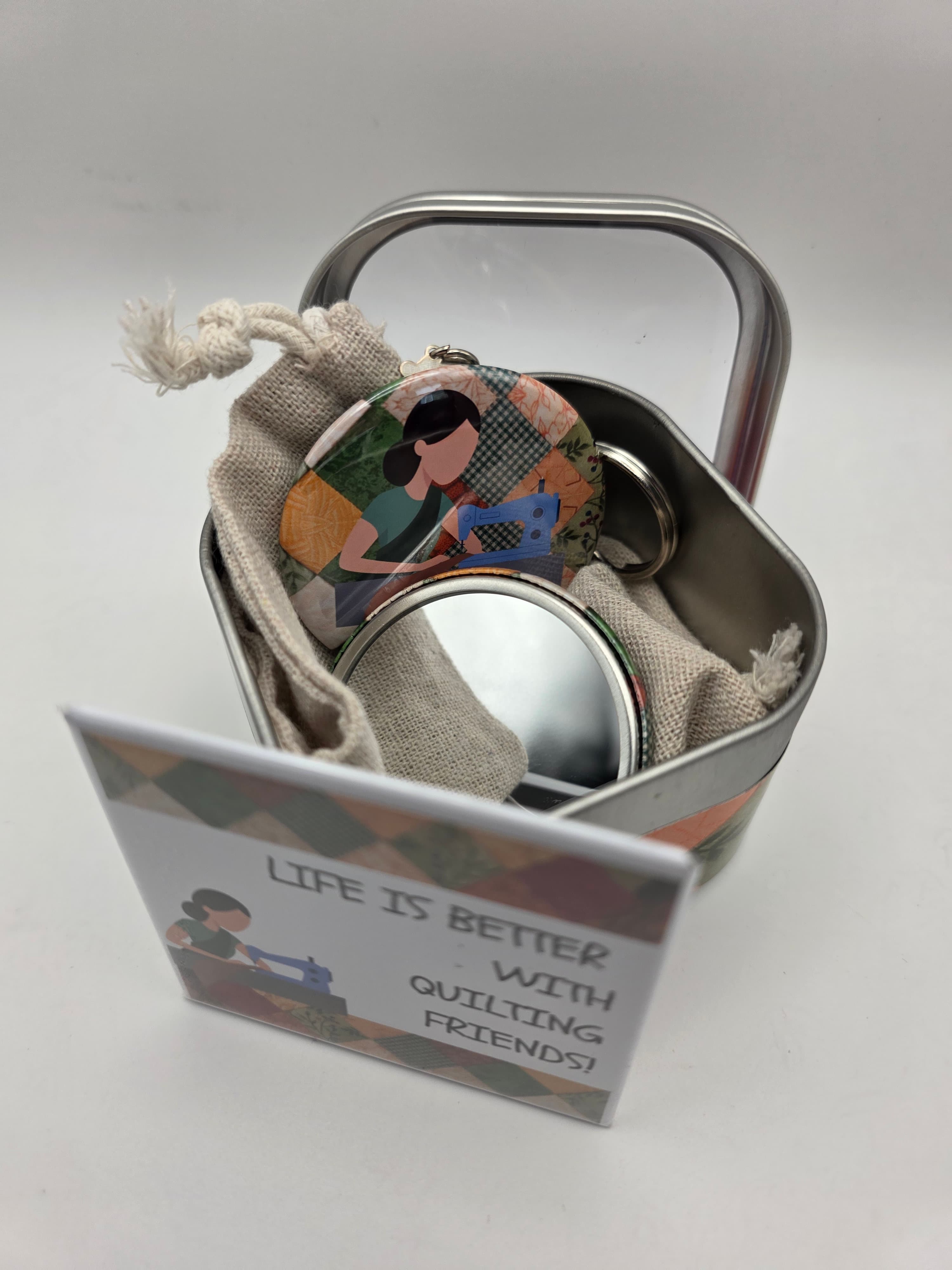 Quilting Friends Gift Tin 4