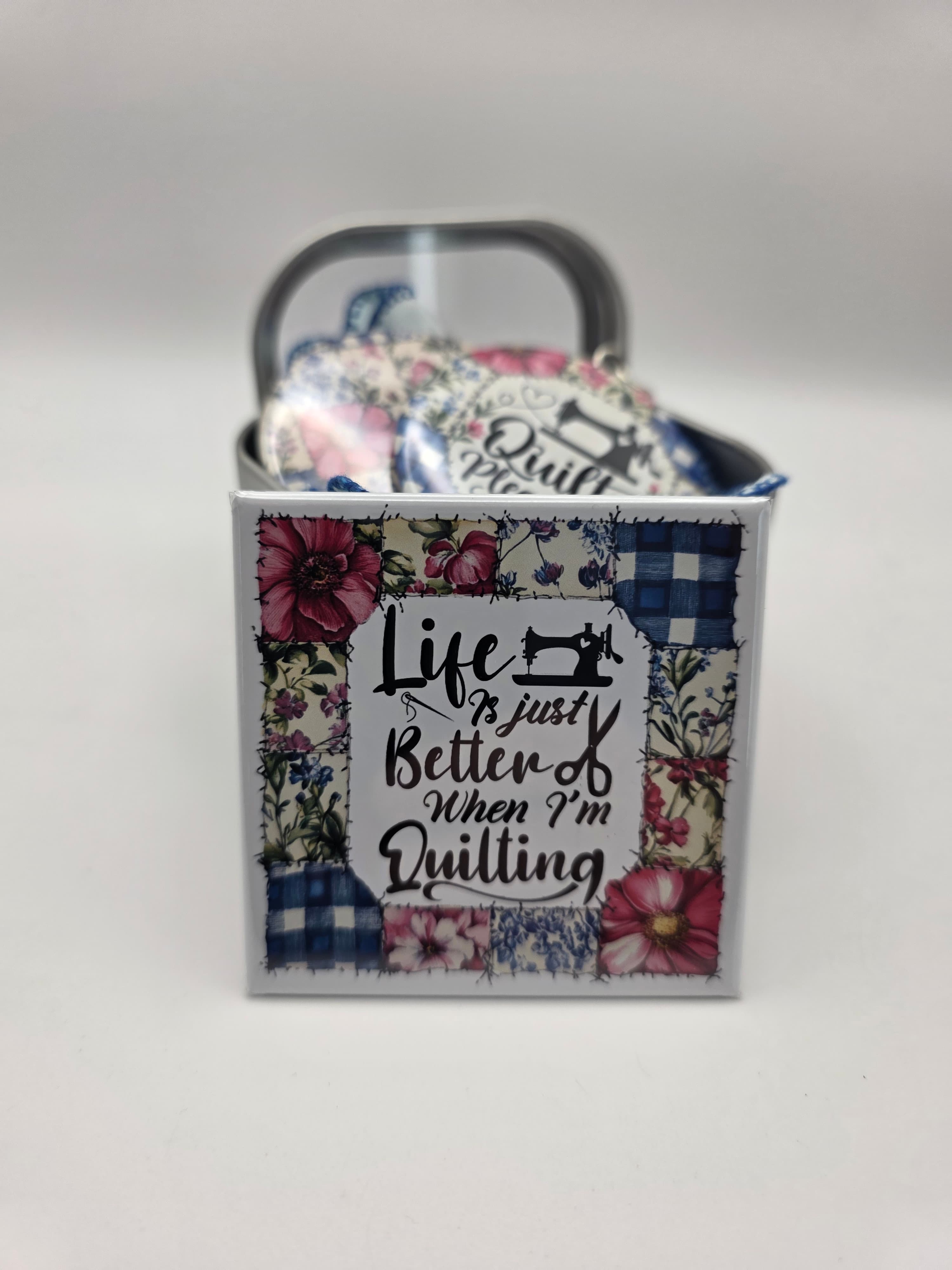Life is Better When I'm Quilting Gift Tin 1
