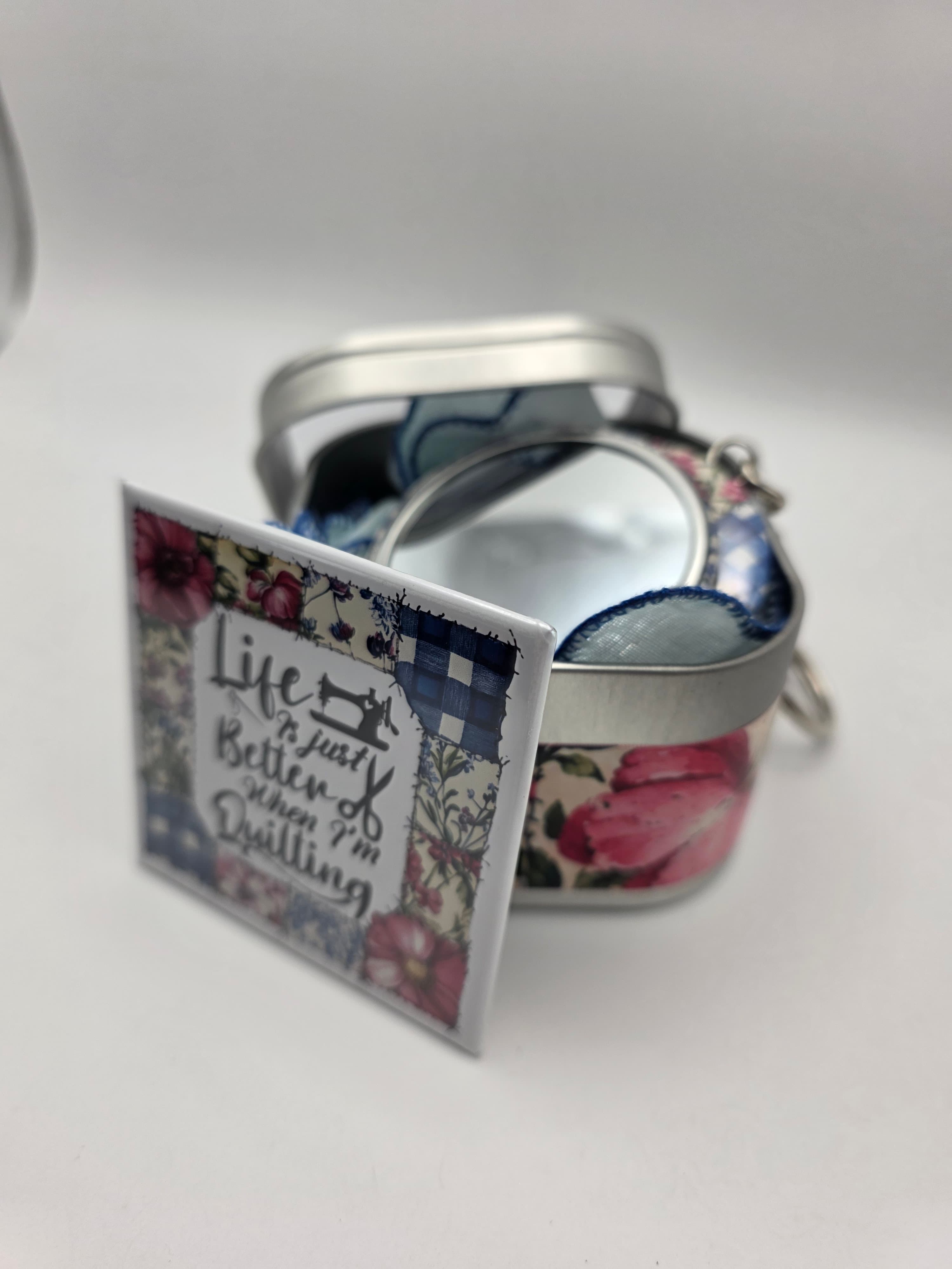 Life is Better When I'm Quilting Gift Tin 2