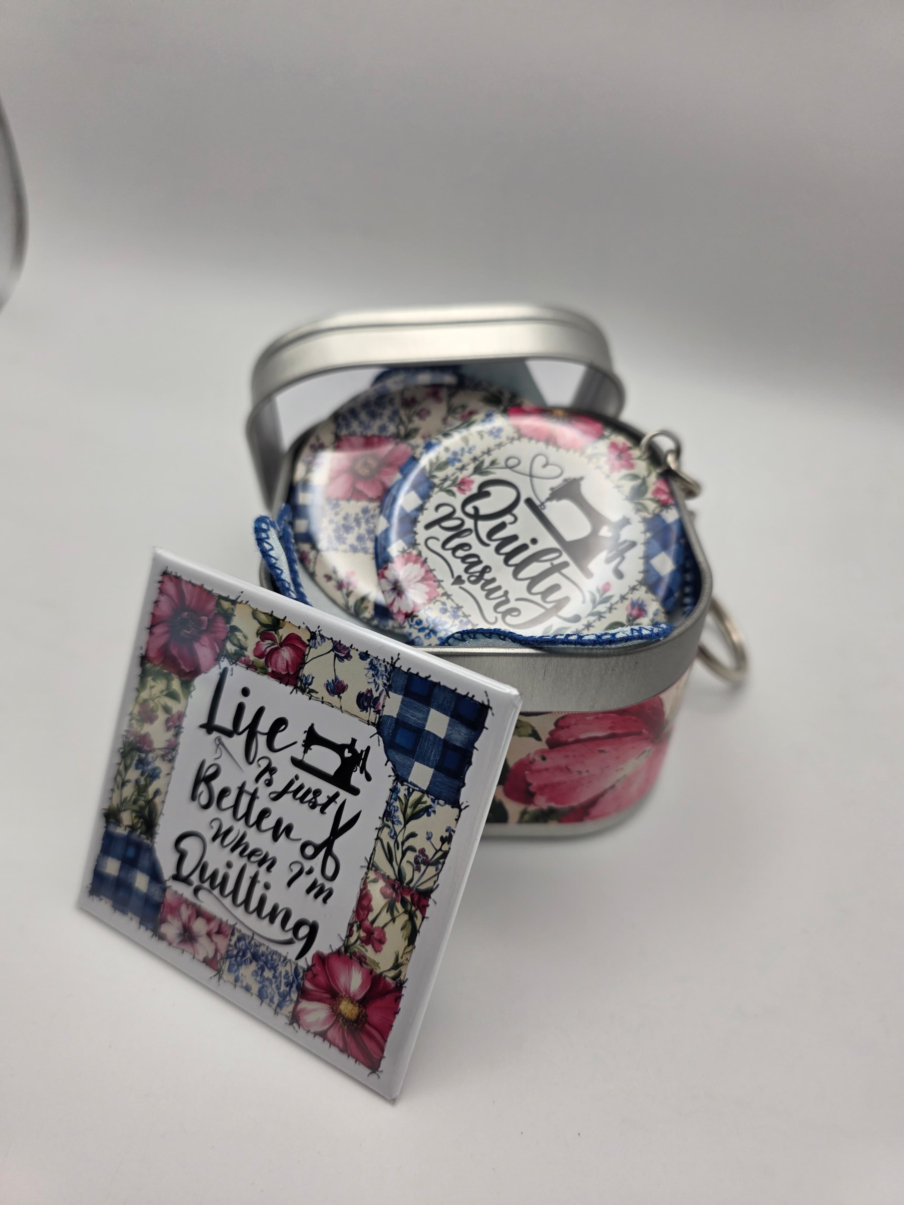 Life is Better When I'm Quilting Gift Tin 4