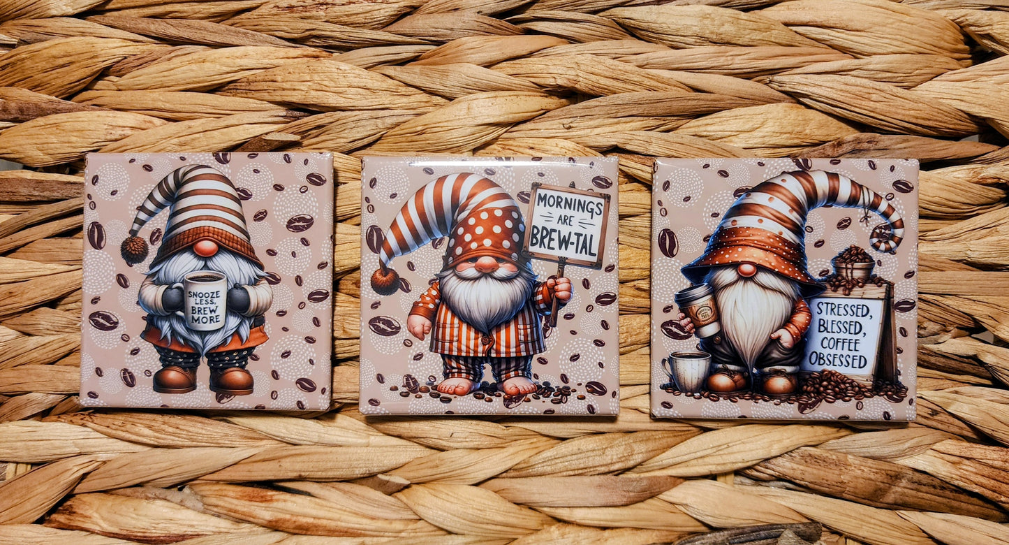 Coffee Gnomes Magnets