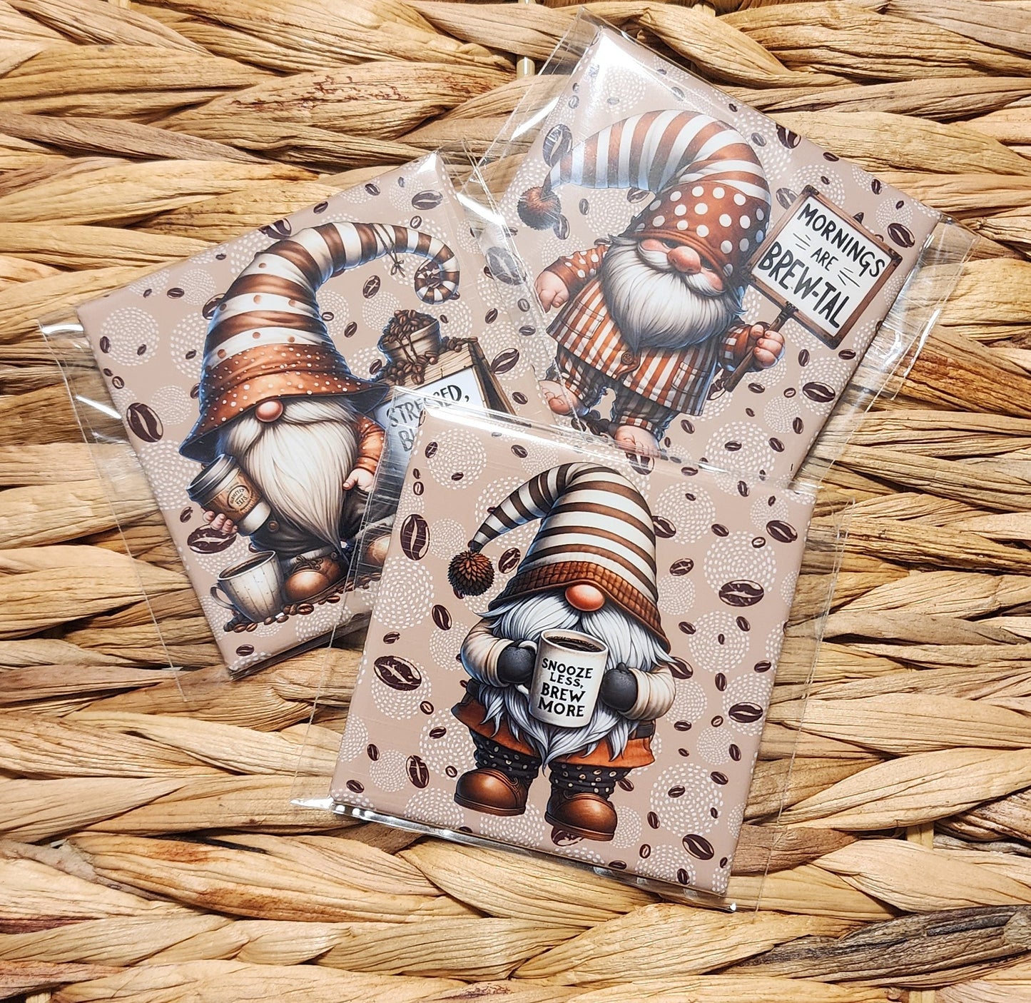 Coffee Gnomes Magnets