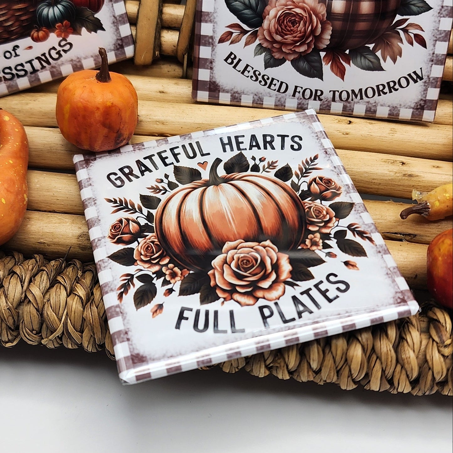 Thanksgiving Magnets Set of 6