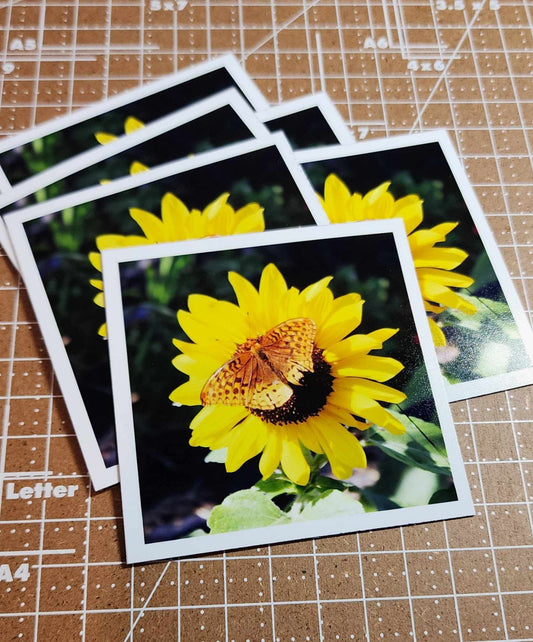 Custom Magnets 2.5 Inch  Square Flat Vinyl