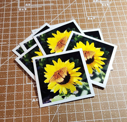 Custom Magnets 2 Inch Square Flat Vinyl