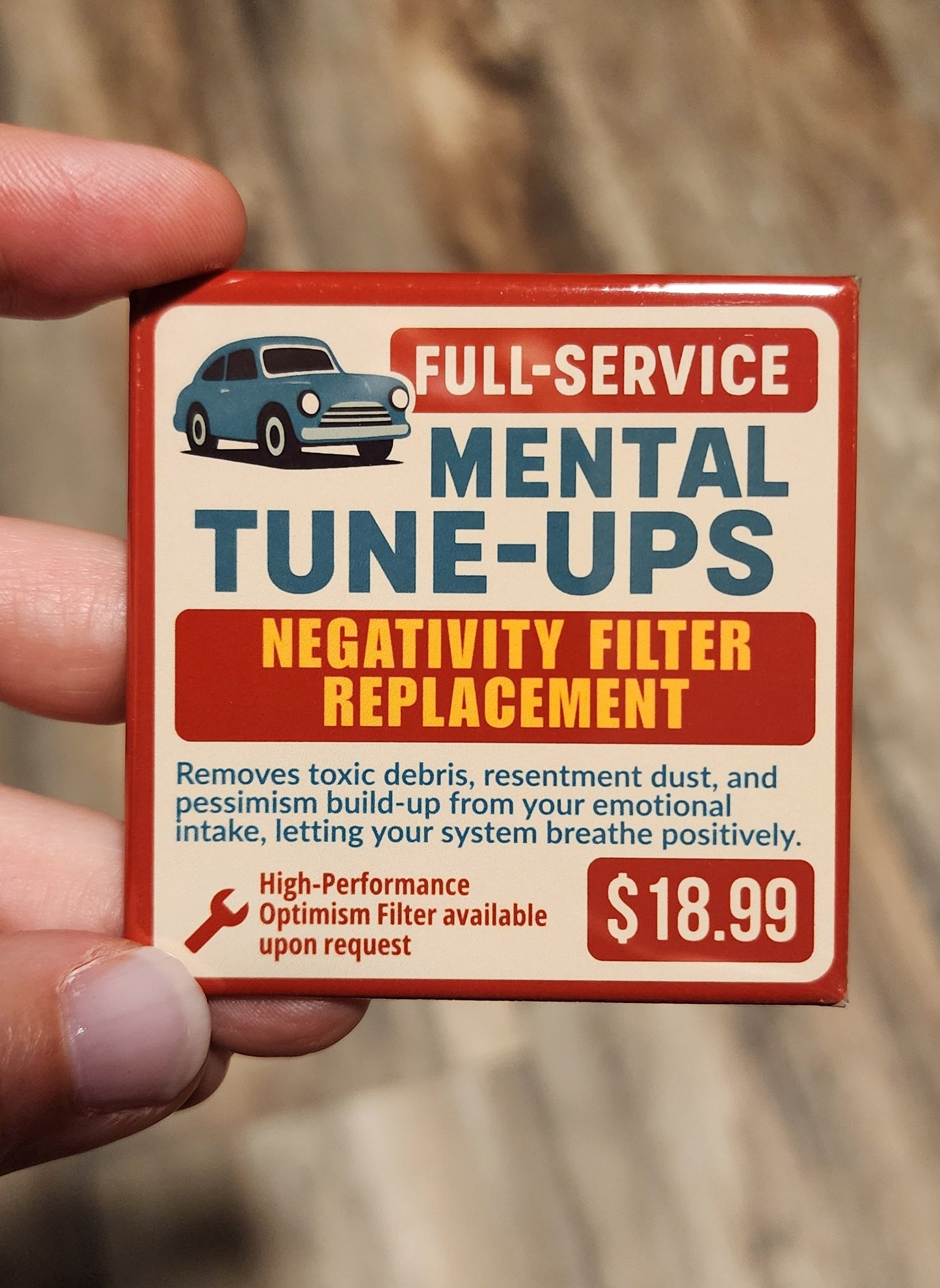 Funny Mental Tune Up Magnets