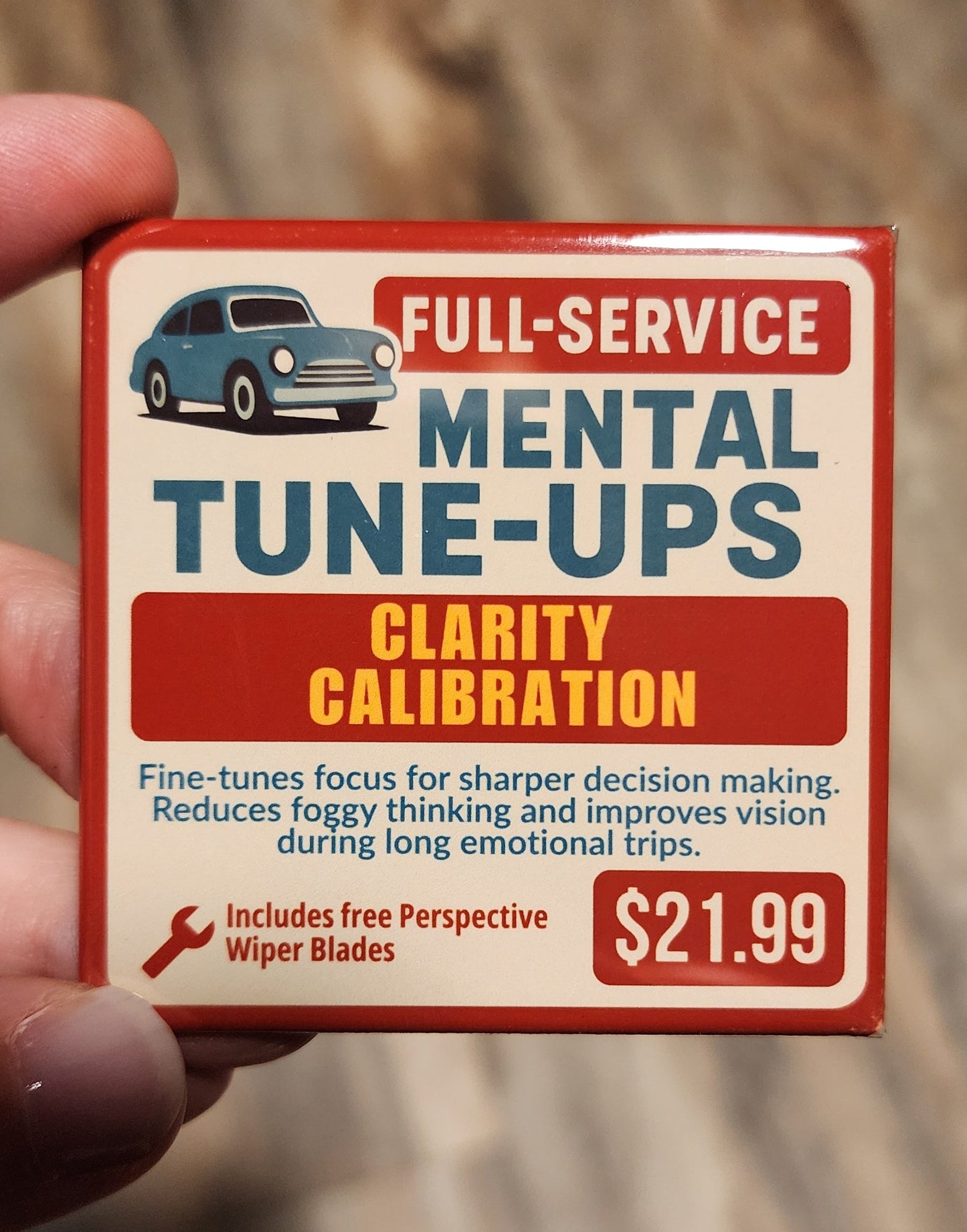 Funny Mental Tune Up Magnets