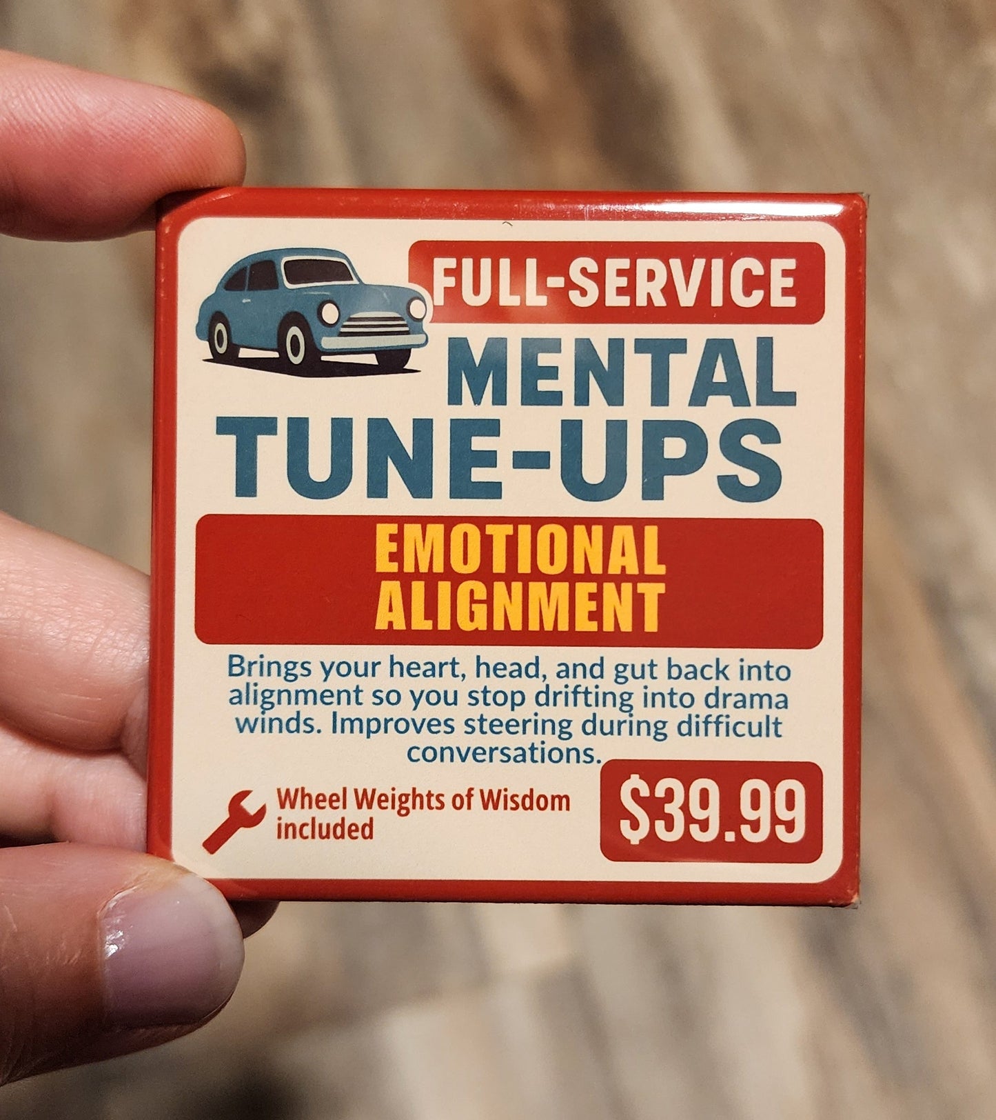 Funny Mental Tune Up Magnets