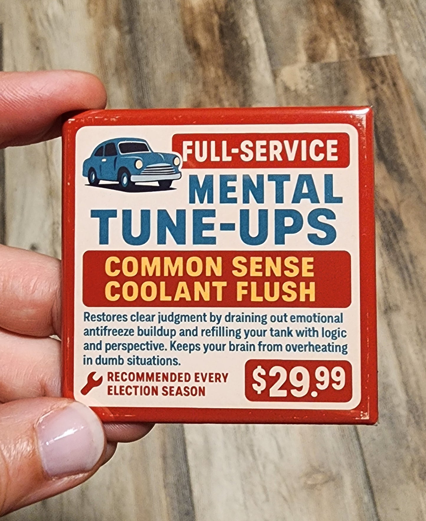 Funny Mental Tune Up Magnets