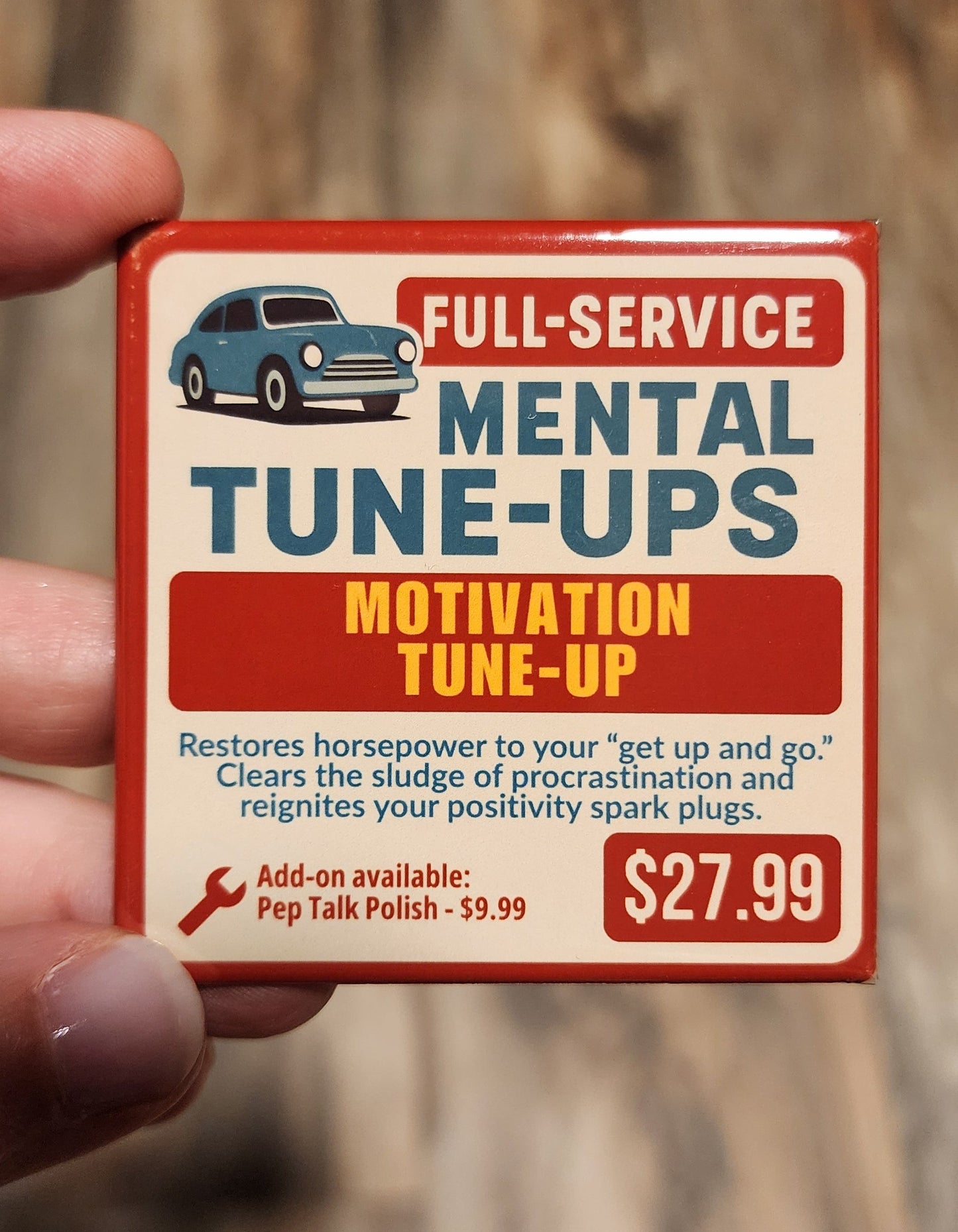 Funny Mental Tune Up Magnets