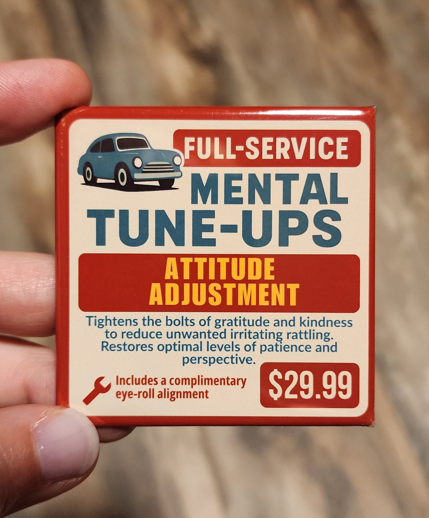 Funny Mental Tune Up Magnets